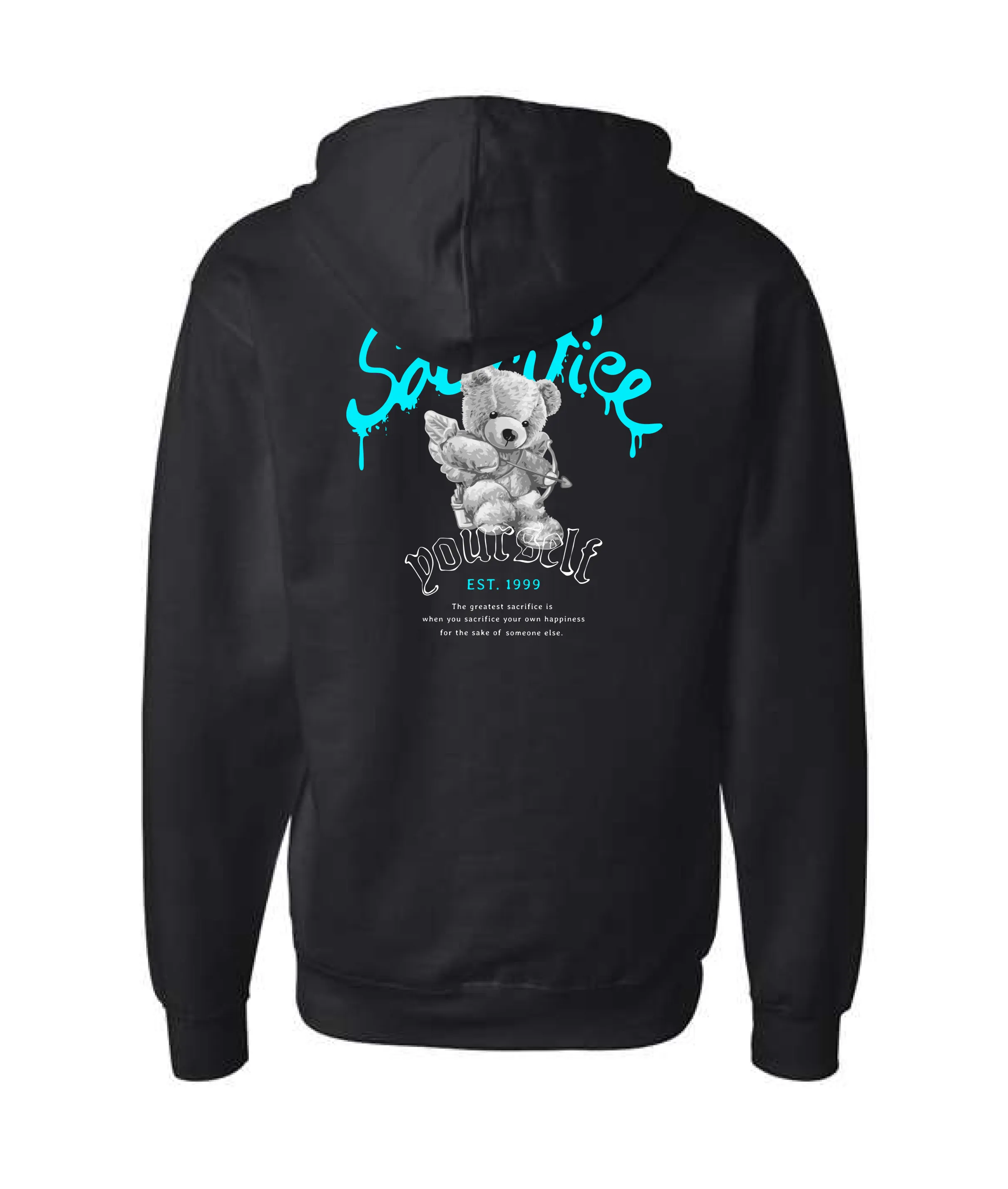 3 World Brand - Urban World - Black Zip Up Hoodie