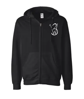 3 World Brand - Urban World - Black Zip Up Hoodie