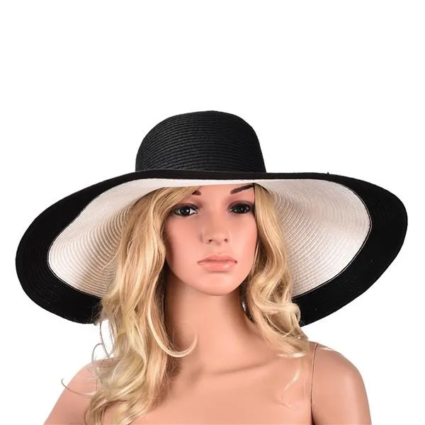 7.1''/18cm Paper Straw Summer Hat