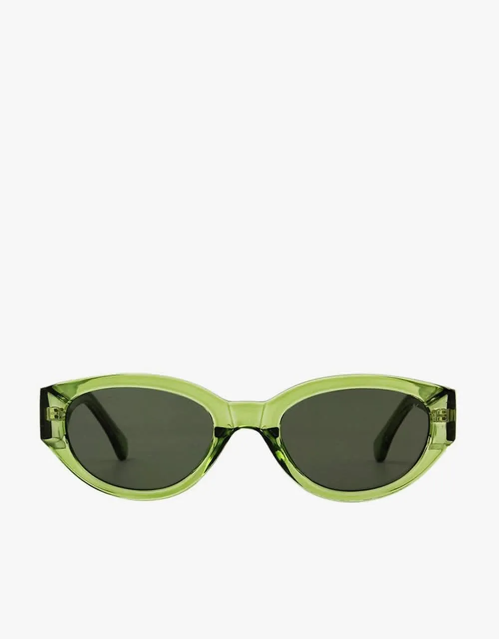 A. Kjærbede Winnie Sunglasses - Light Olive Transparent
