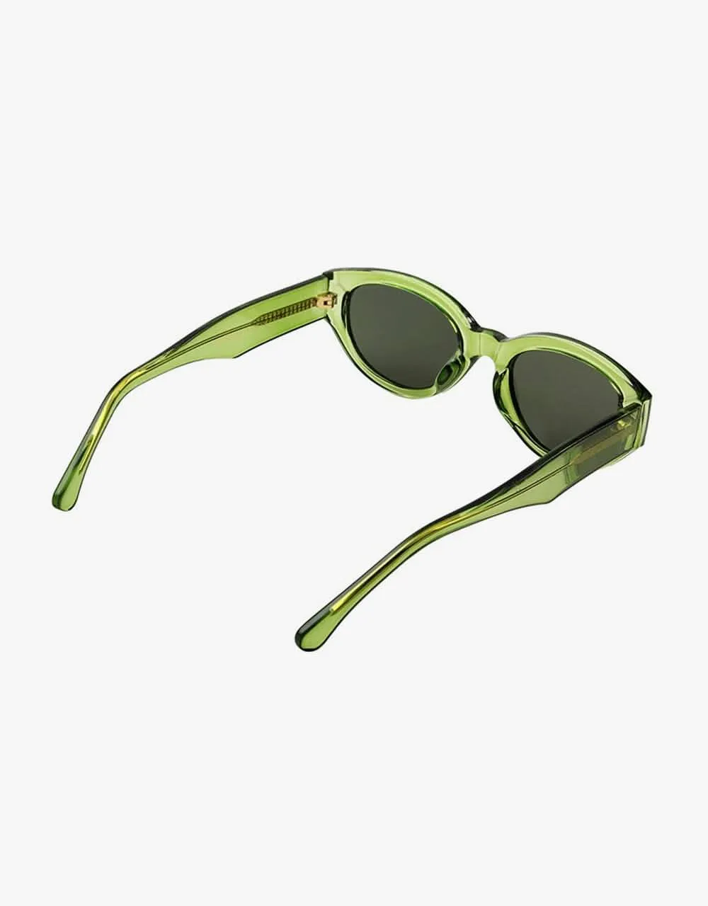 A. Kjærbede Winnie Sunglasses - Light Olive Transparent