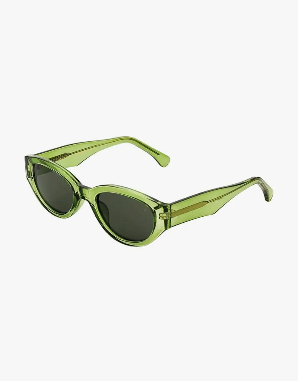 A. Kjærbede Winnie Sunglasses - Light Olive Transparent