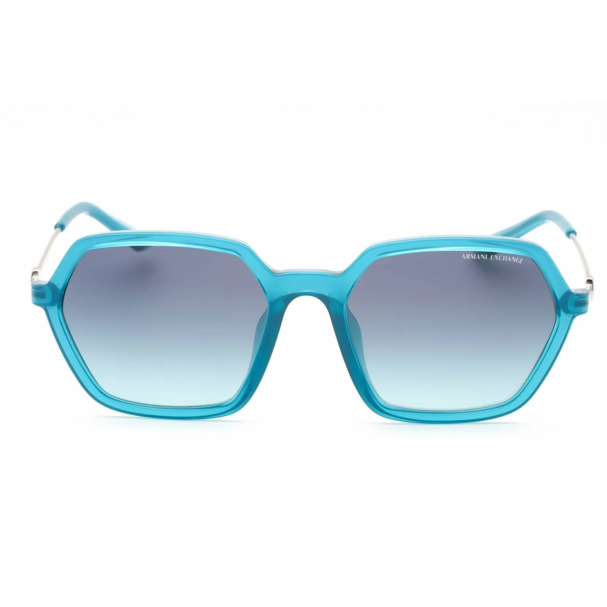 Armani Exchange Women's Sunglasses - Shiny Transparent Petroleum | 0AX4139SU 82374S