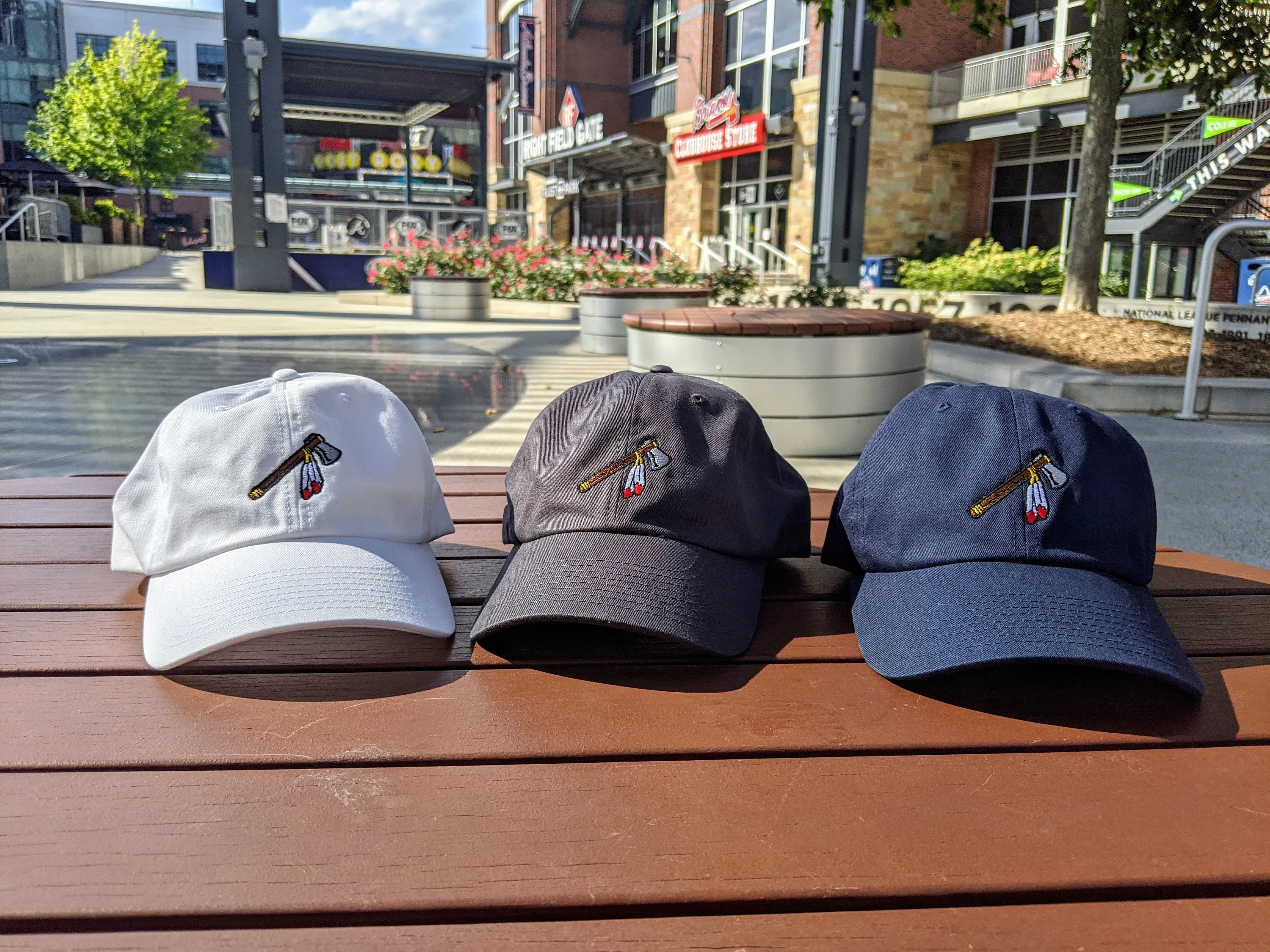 Atlanta Tomahawk Dad Hat