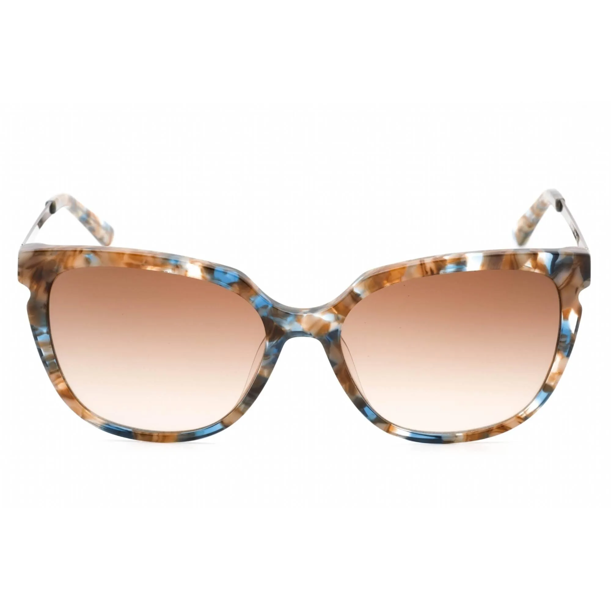 Bebe Women's Sunglasses - Topaz Full Rim Rectangular Fixed Nose Pads | BB7205 200