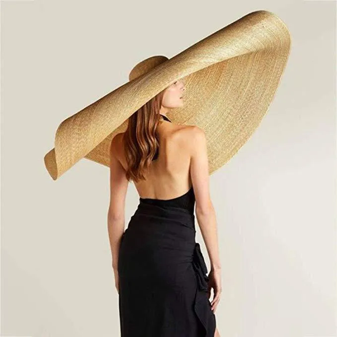 Beemer Straw Hat - 90 Cms -Beige