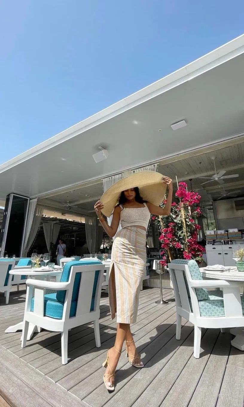 Beemer Straw Hat - 90 Cms -Beige