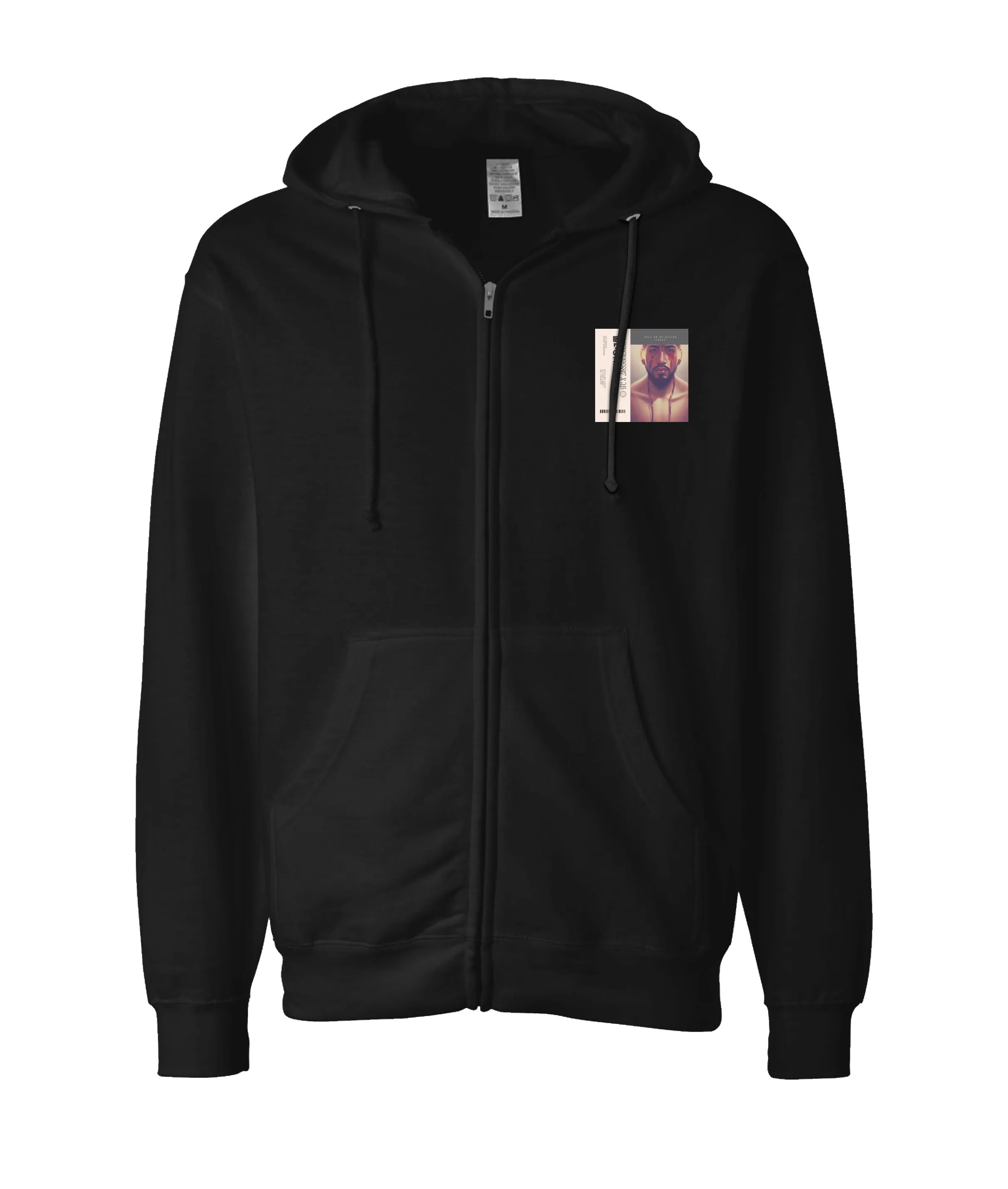 BlackStones817 - Kill or be Killed - Black Zip Up Hoodie
