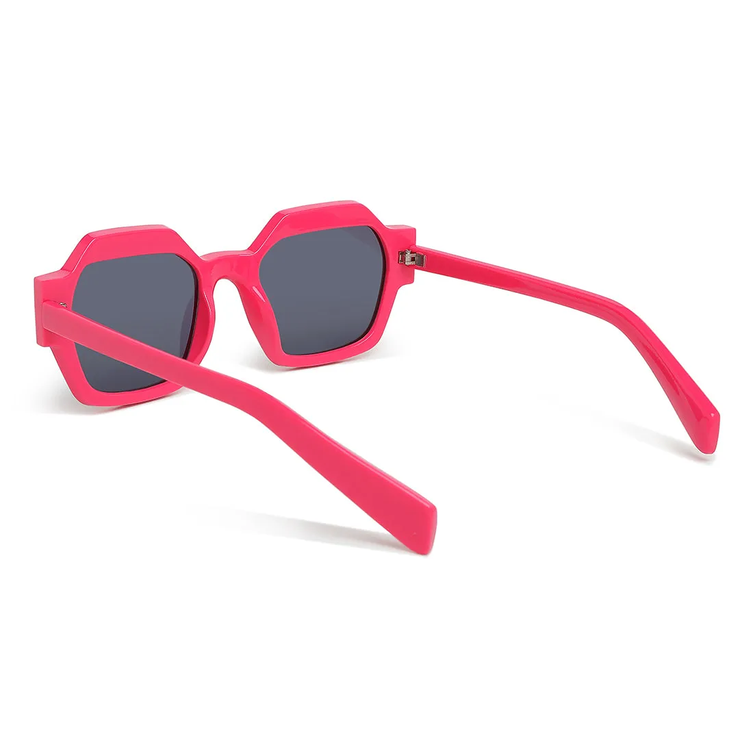 Bold Bevel Square Sunglasses