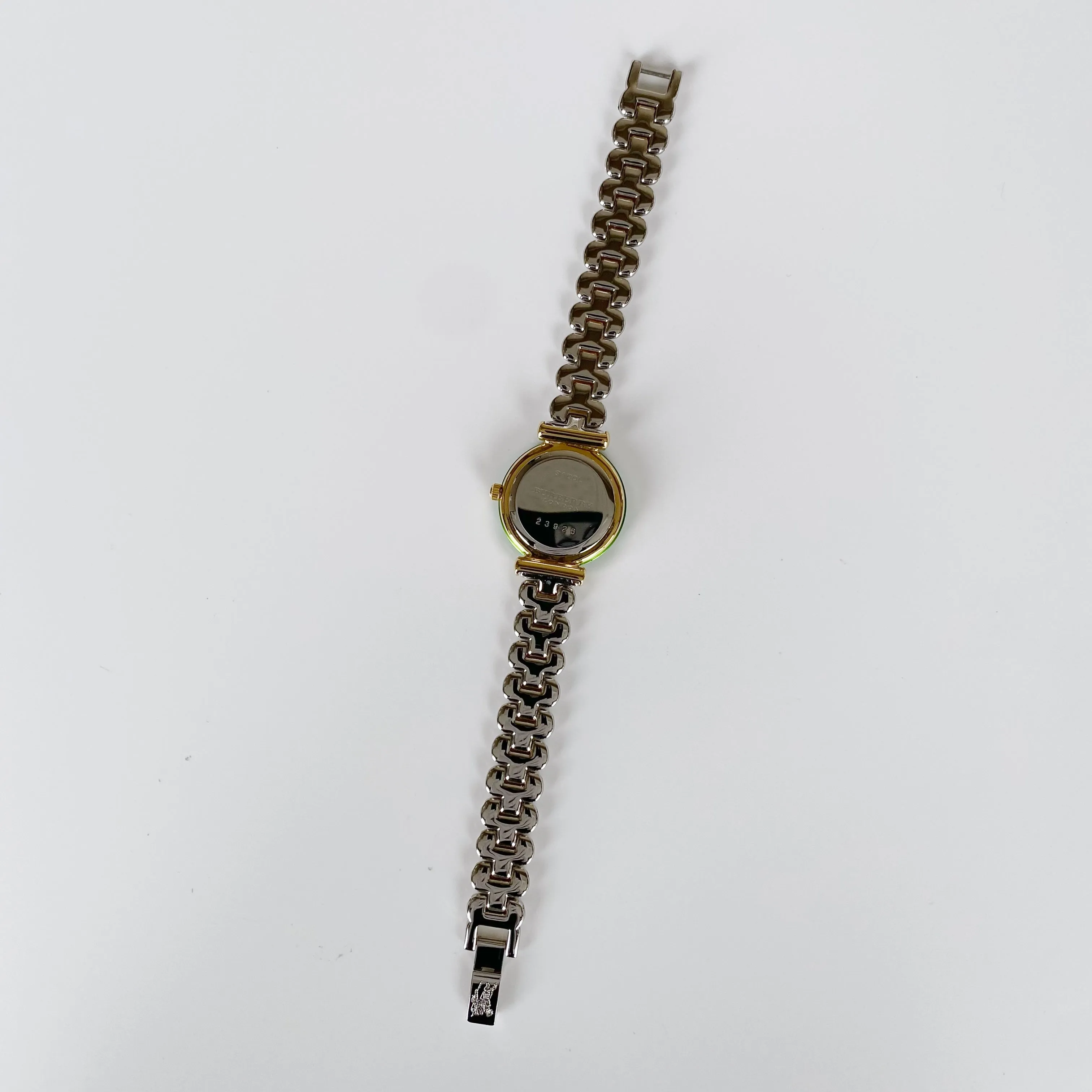Burberry 1990s Interchangeable Bezel Watch with 7 bezels and case