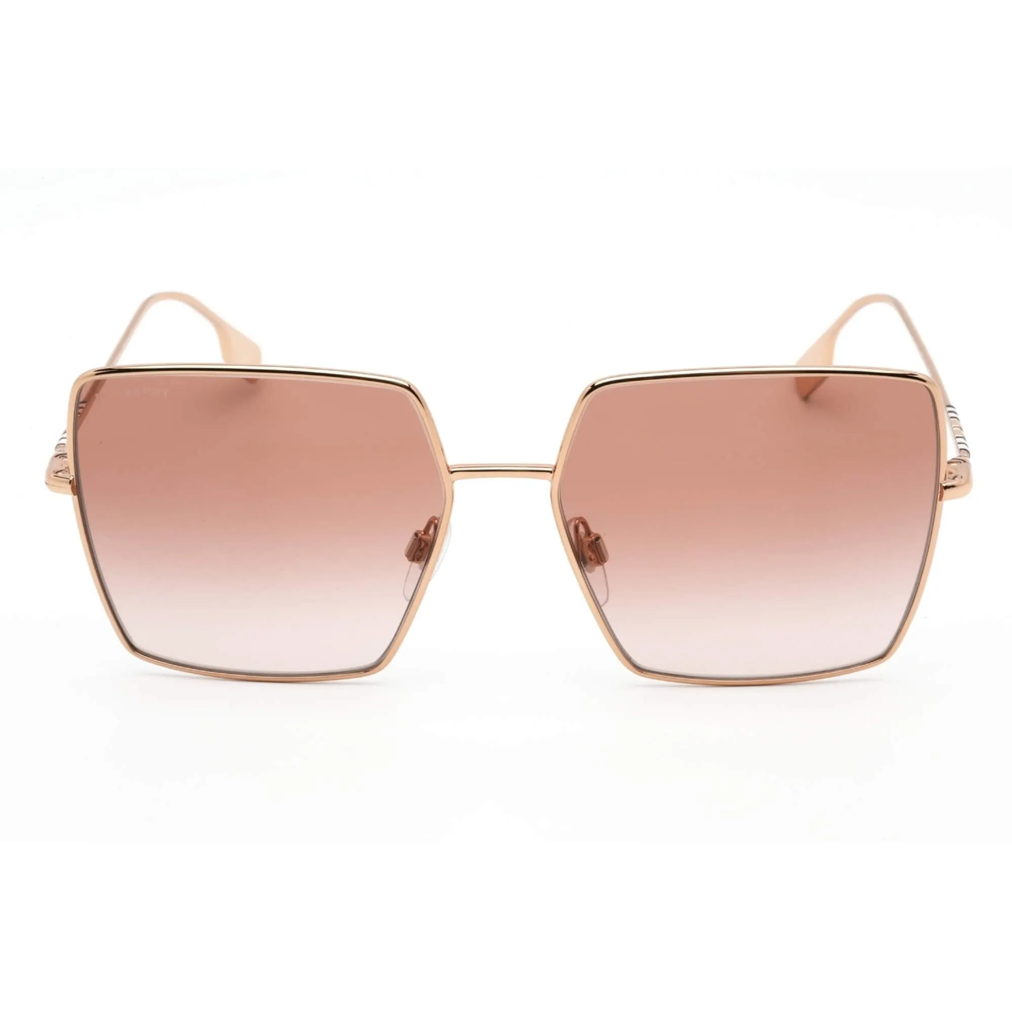 Burberry Women's Sunglasses - Rose Gold Square Full Rim Metal Frame | 0BE3133 133713