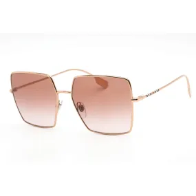 Burberry Women's Sunglasses - Rose Gold Square Full Rim Metal Frame | 0BE3133 133713