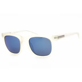 Calvin Klein Retail Unisex Sunglasses - Matte Crystal Clear Full Rim Frame | R722S 971
