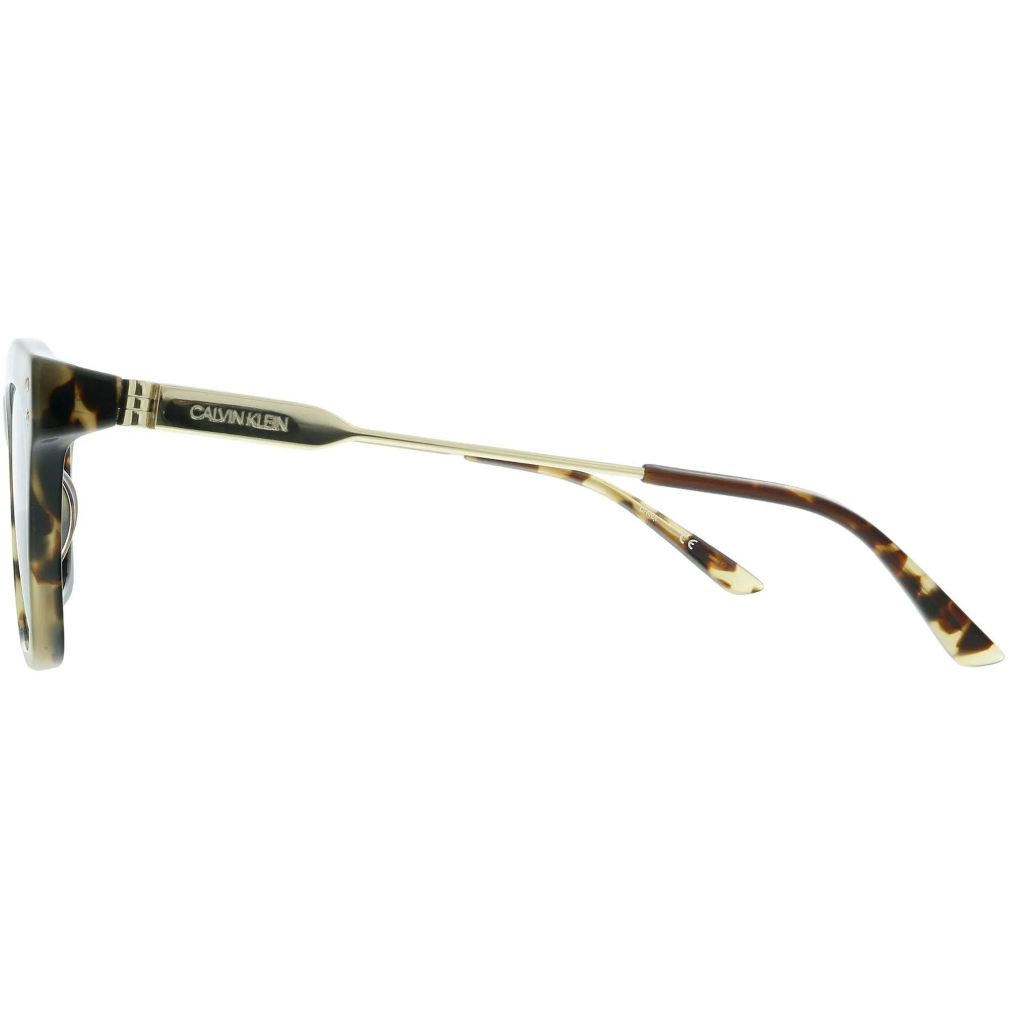 Calvin Klein Women's Sunglasses - Khaki Tortoise Square | CALVIN KLEIN CK20700S 244
