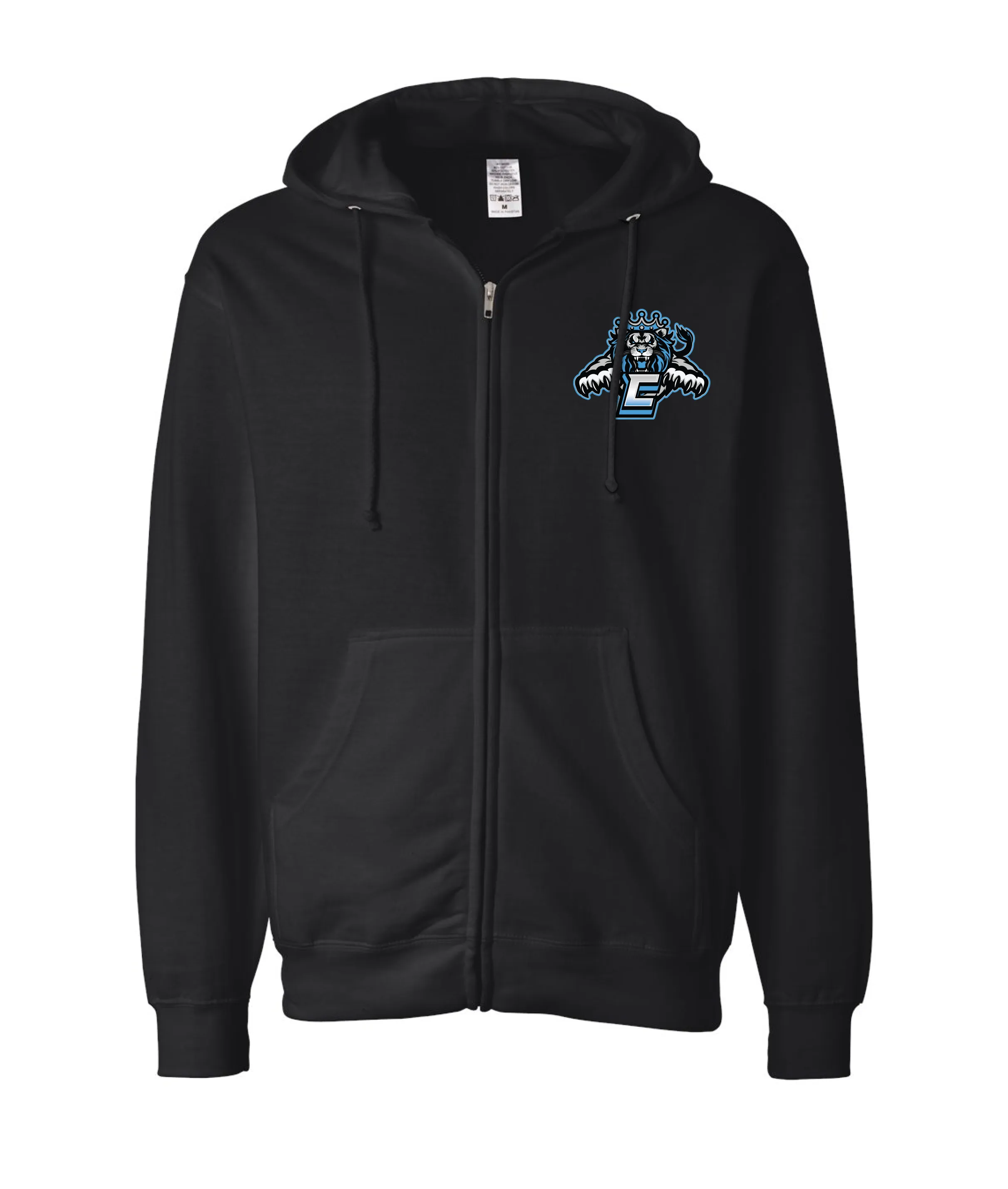 Carolina Kings Closet - The Dark Collection - Black Zip Up Hoodie