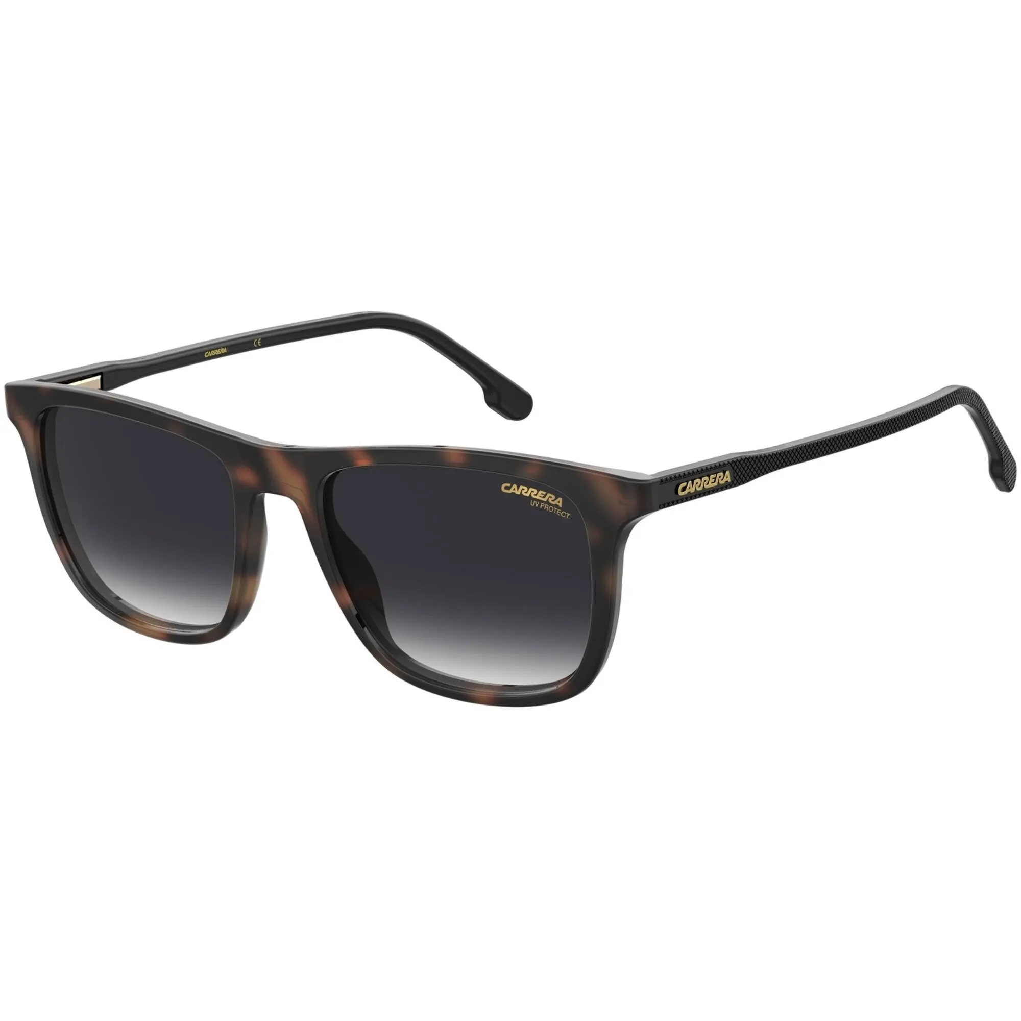 Carrera Men's Sunglasses - Havana Full Rim Frame Dark Grey Shaded Lens | 261/S 0086