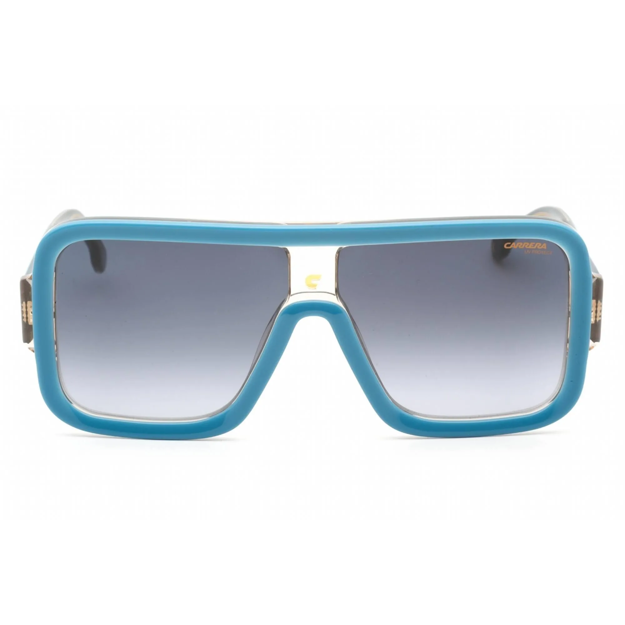 Carrera Unisex Sunglasses - Blue Beige Square Shape Plastic Frame | FLAGLAB 14 0YRQ 9O