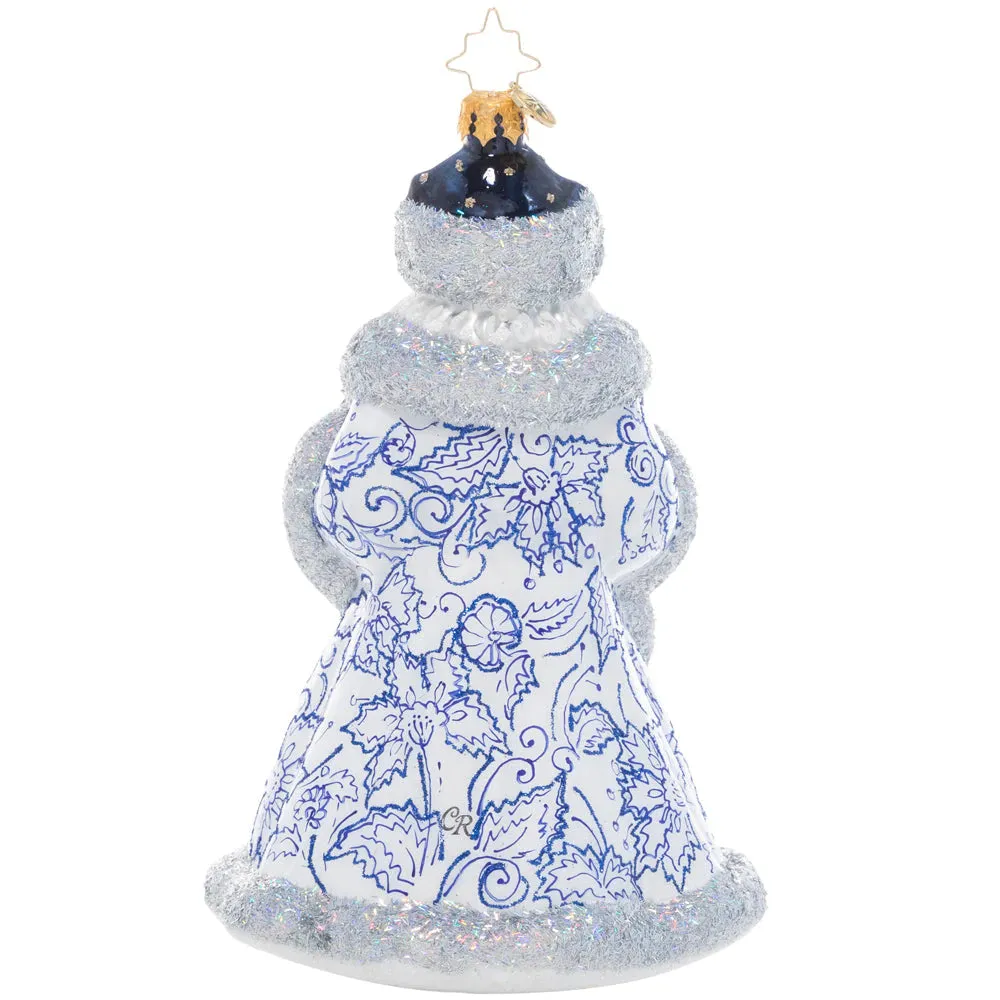 Cheerful Chinoiserie Santa