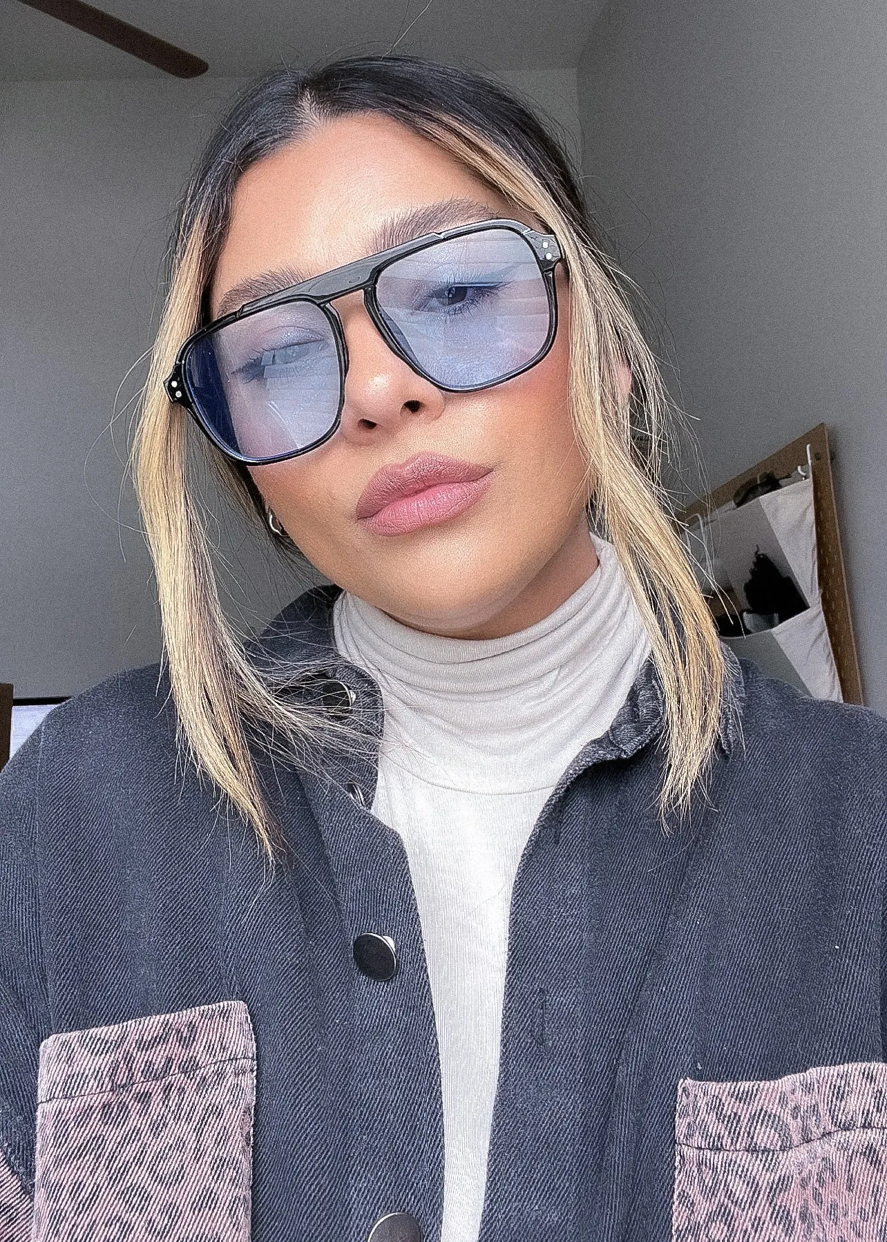 clear skies aviator sunglasses