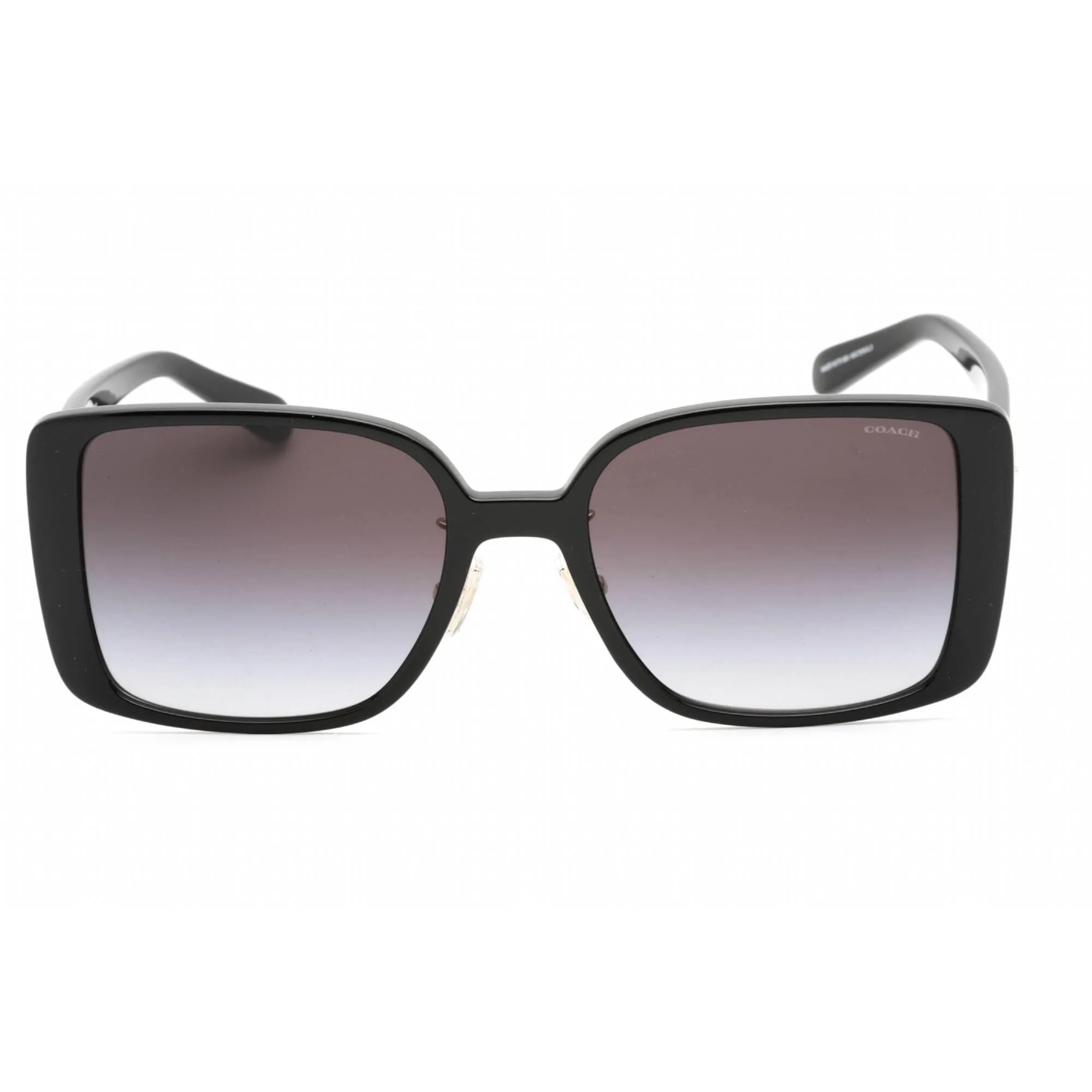 Coach Women's Sunglasses - Full Rim Black Plastic Square Shape Frame | 0HC8375 50028G