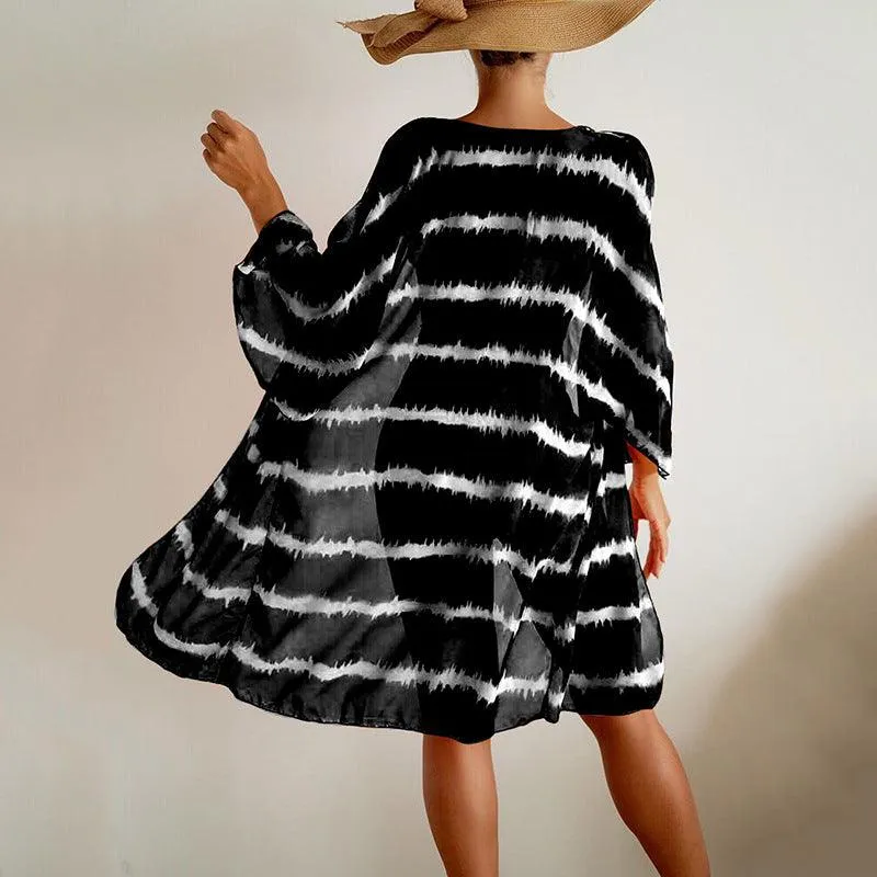 Dark Sky Bikini and Cover Up Set