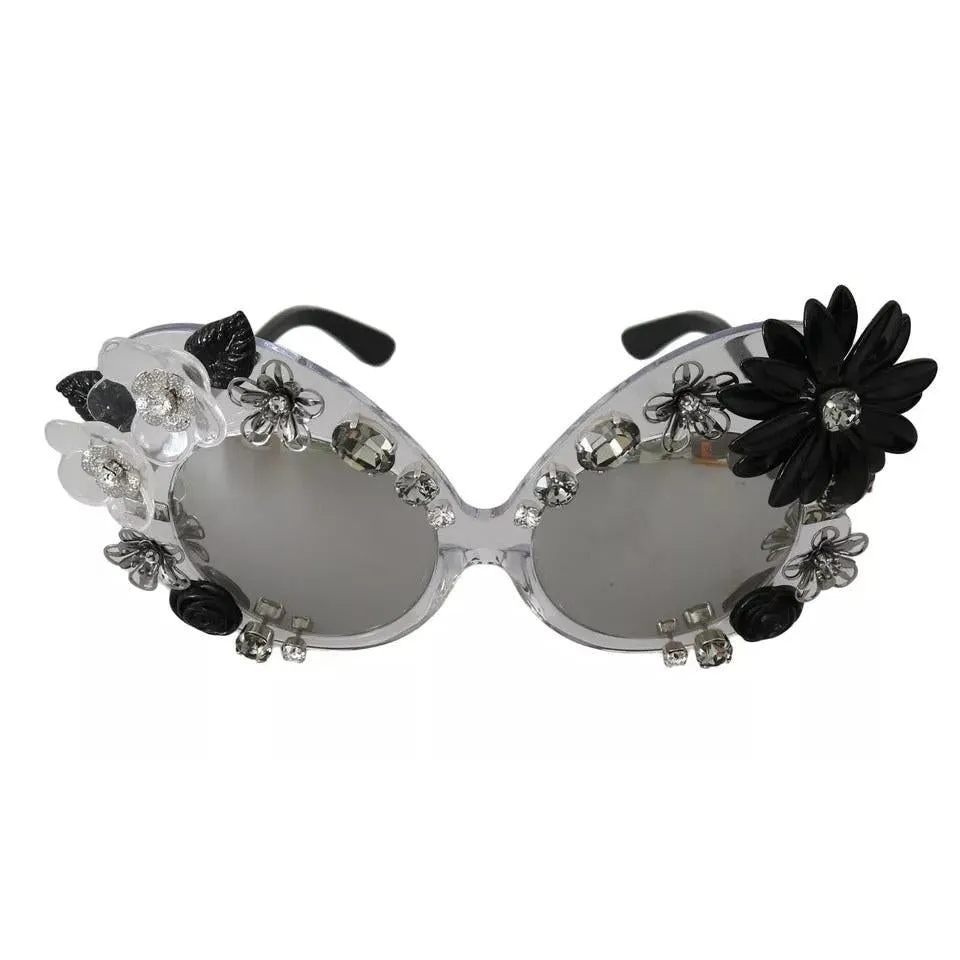 Dolce & Gabbana Transparent DG4292 Round Crystal Sunglasses