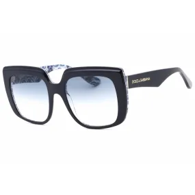 Dolce & Gabbana Women's Sunglasses - Blue On Blue Maiolica Frame | 0DG4414 341419
