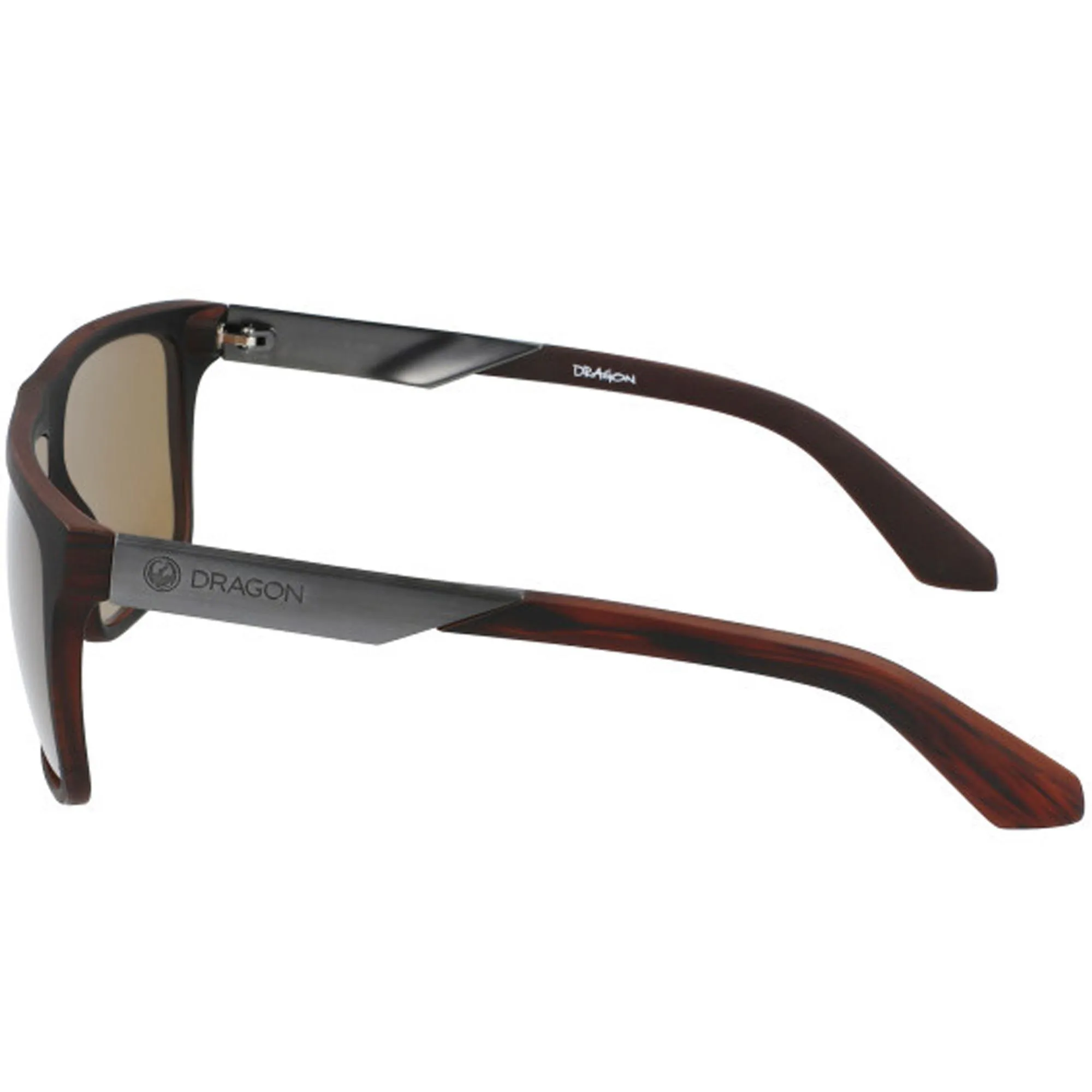 Dragon Unisex Sunglasses - Alliance Brown Lens Dark Havana Frame | DR VINYL LL 234
