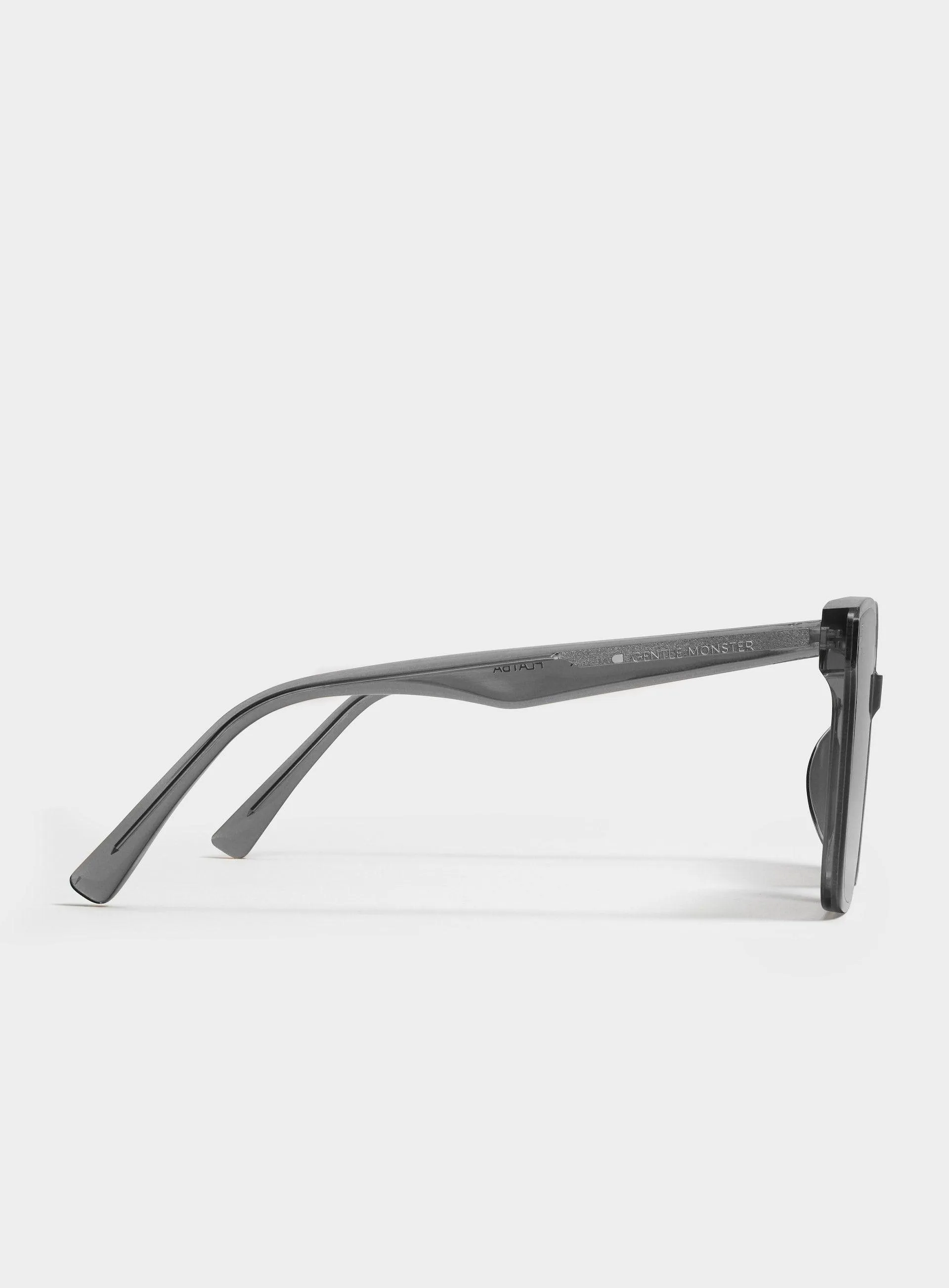 Edgy Bullet Pin Detail Oversized Square Shades by Her G1
