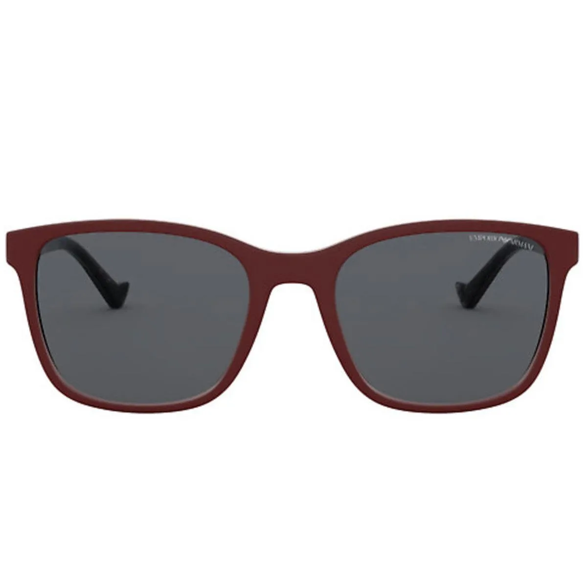 Emporio Armani Men's Sunglasses - Grey Lenses Matte Bordeaux Frame | EA4139 5751