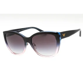 Emporio Armani Women's Sunglasses - Transparent Gradient Blue Pink | 0EA4198F 59918G
