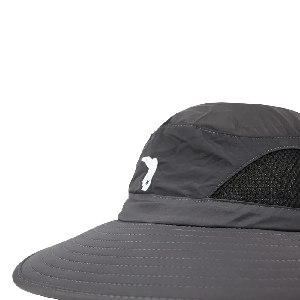 FLOPPY FISHING HAT - CHARCOAL
