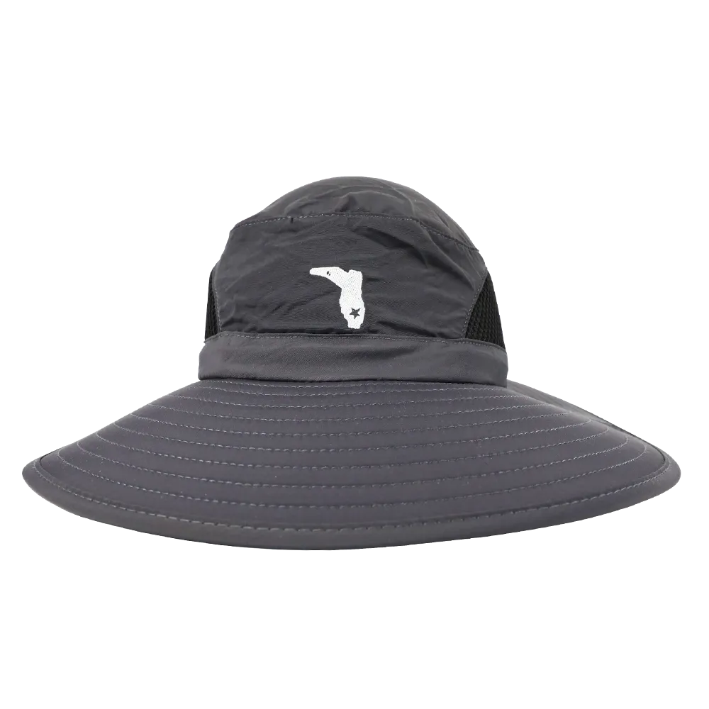 FLOPPY FISHING HAT - CHARCOAL