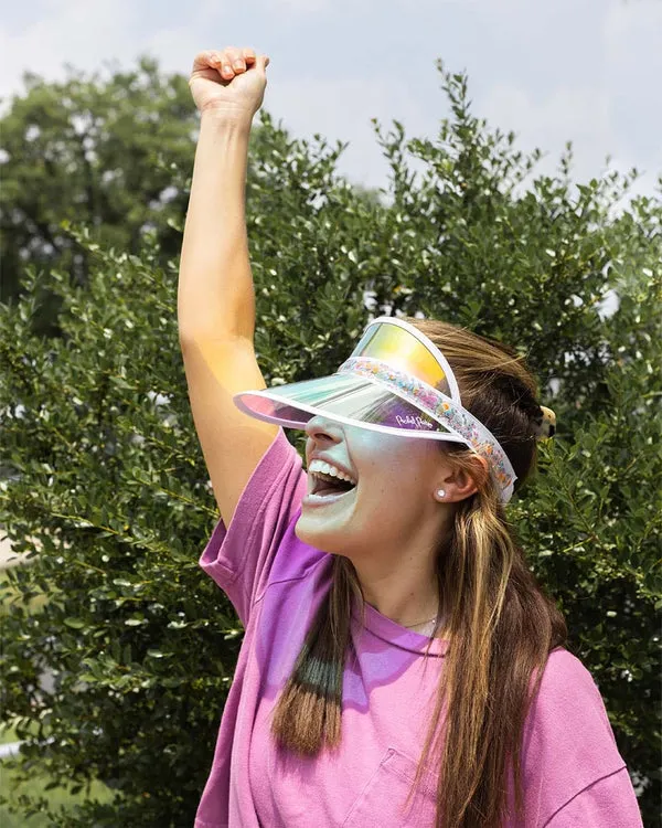 Flower Shop Confetti Sun Visor S8152 S 8153