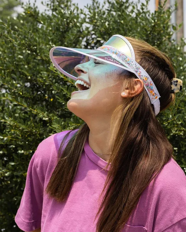 Flower Shop Confetti Sun Visor S8152 S 8153