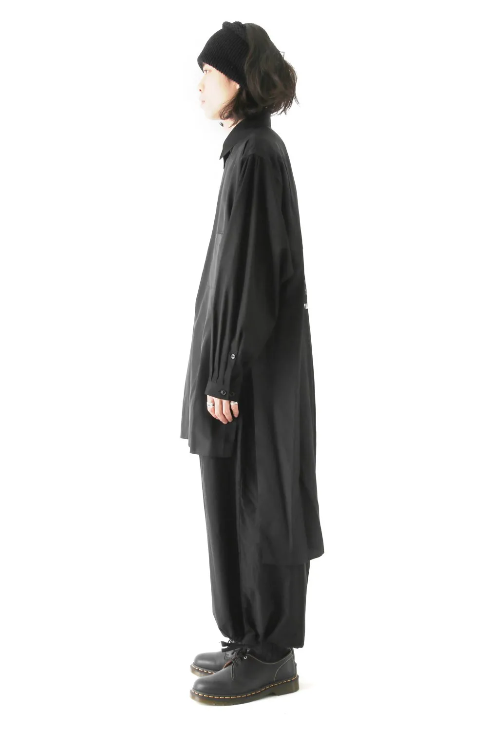 Front Open Tuck Pants