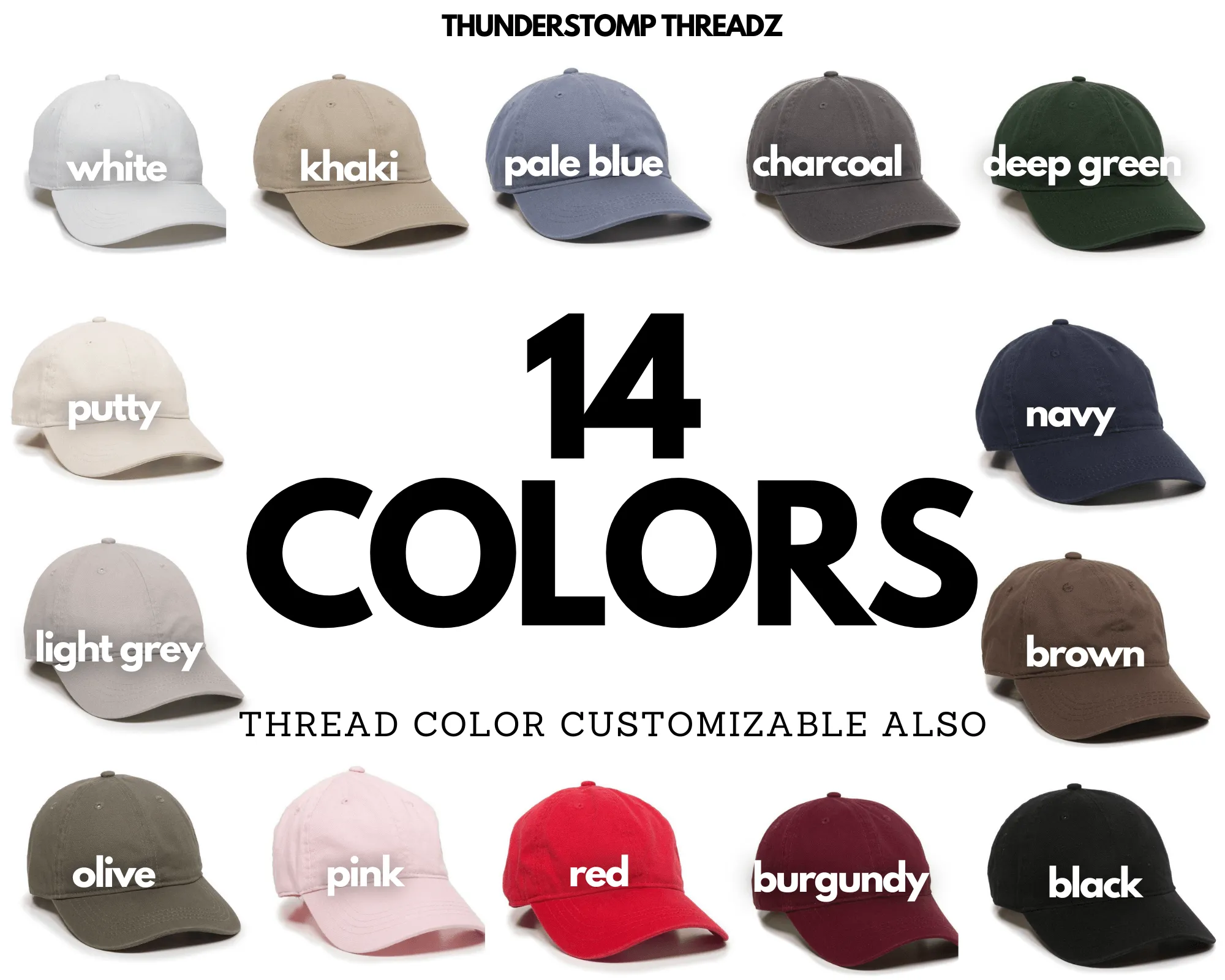 Garden's Gate Embroidered Dad Hats