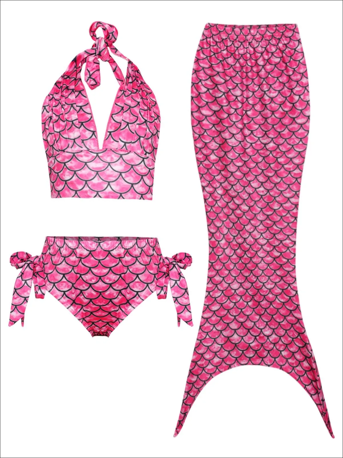Girls Mermaid at Heart Swim Set