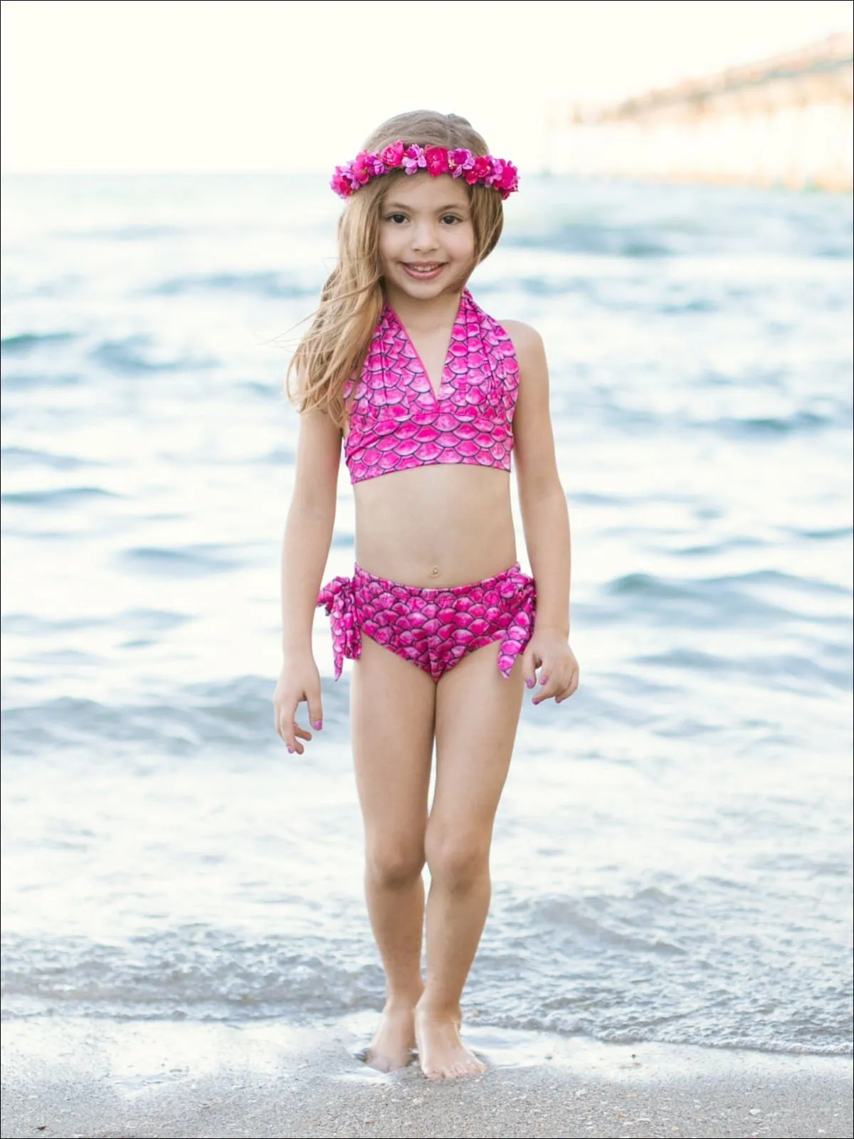 Girls Mermaid at Heart Swim Set