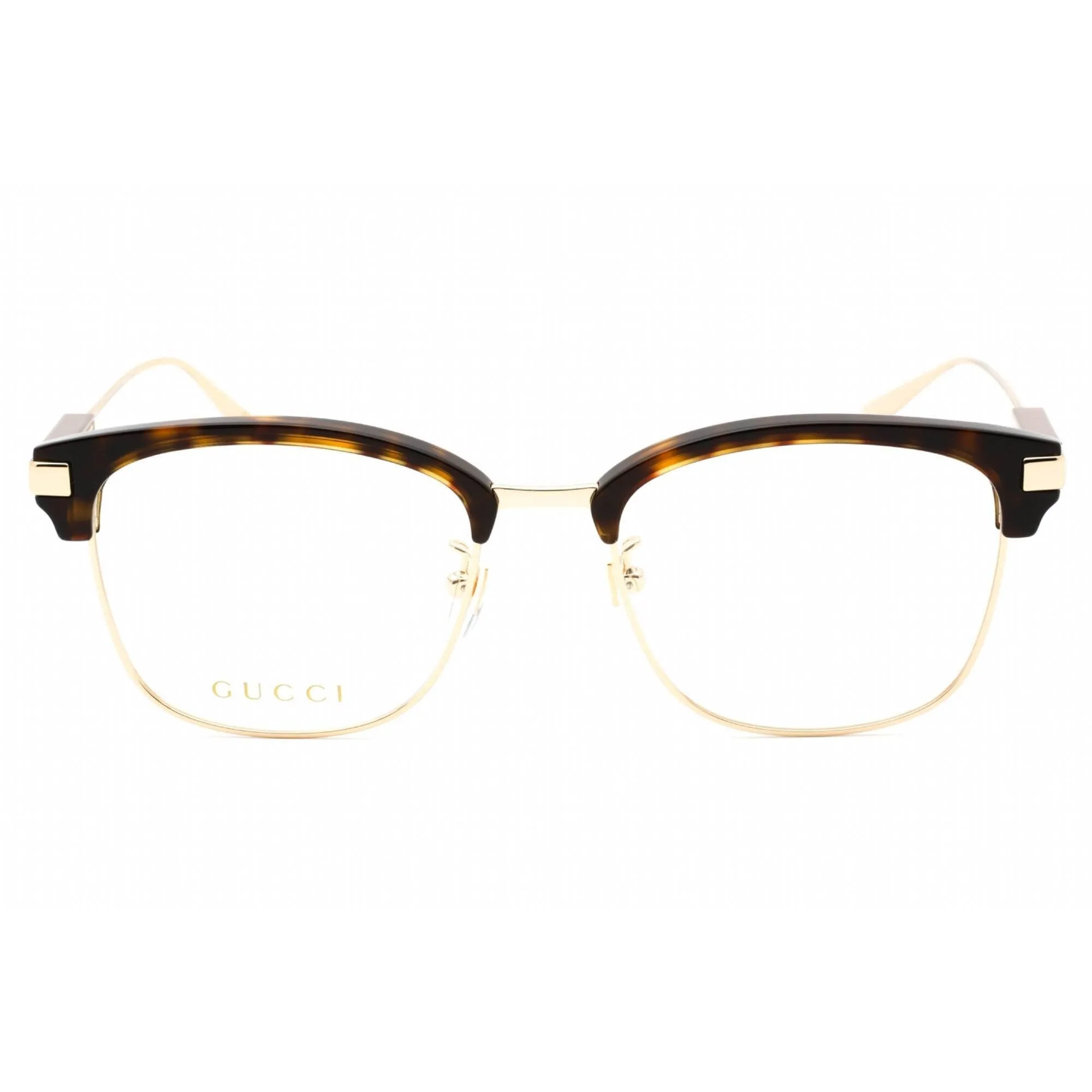 Gucci Men's Sunglasses - Havana/Gold Cat Eye Full Rim Plastic Frame | GG1439OK 002