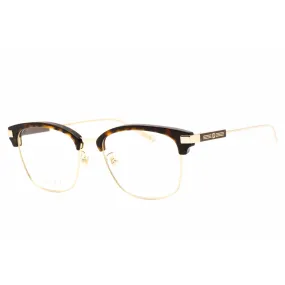 Gucci Men's Sunglasses - Havana/Gold Cat Eye Full Rim Plastic Frame | GG1439OK 002
