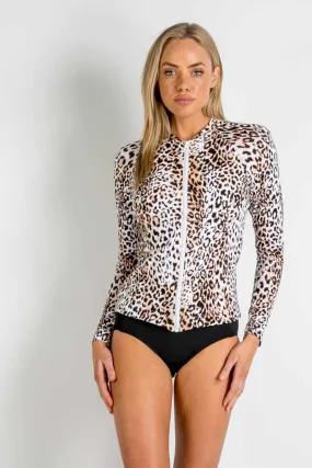 Jantzen Zip Front Rash Vest - Wild