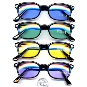 KD Style Colored Lens Sunglasses