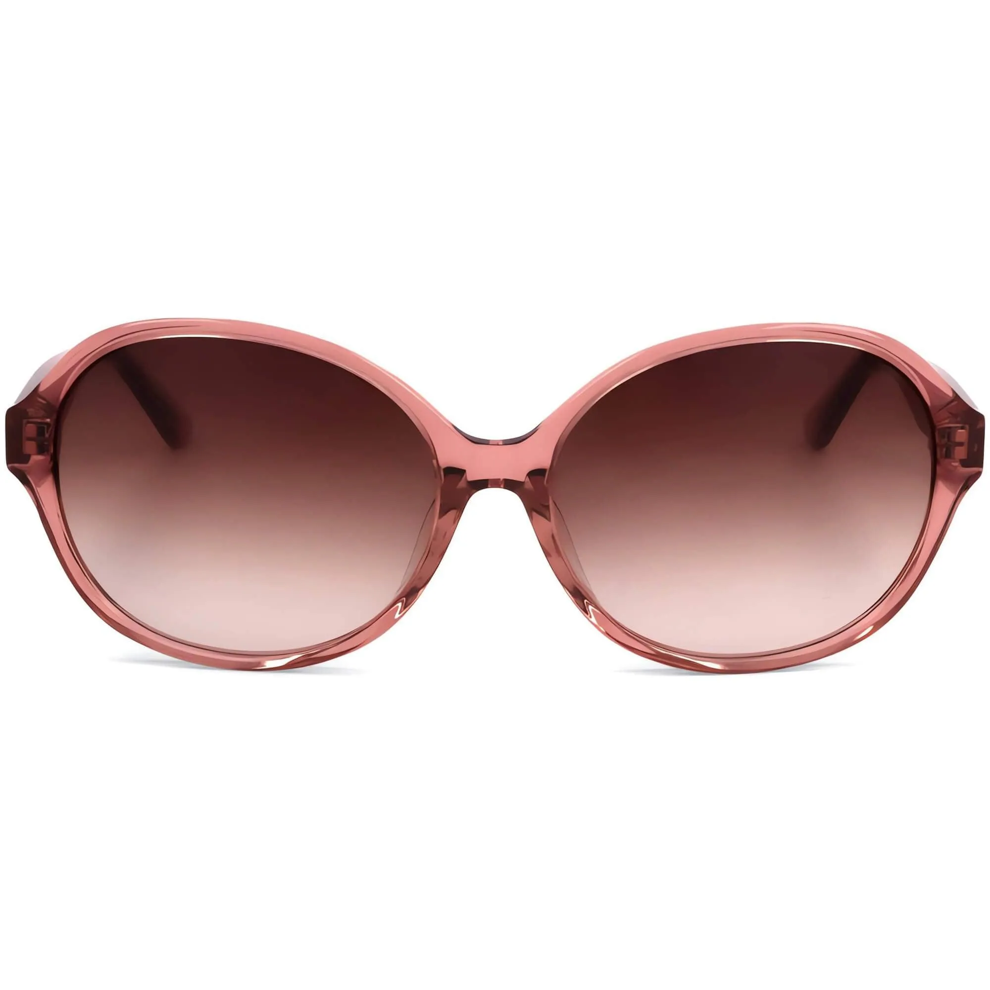 Lacoste Unisex Sunglasses - Full Rim Transparent Pink Oval Frame | LACOSTE L836SA 664