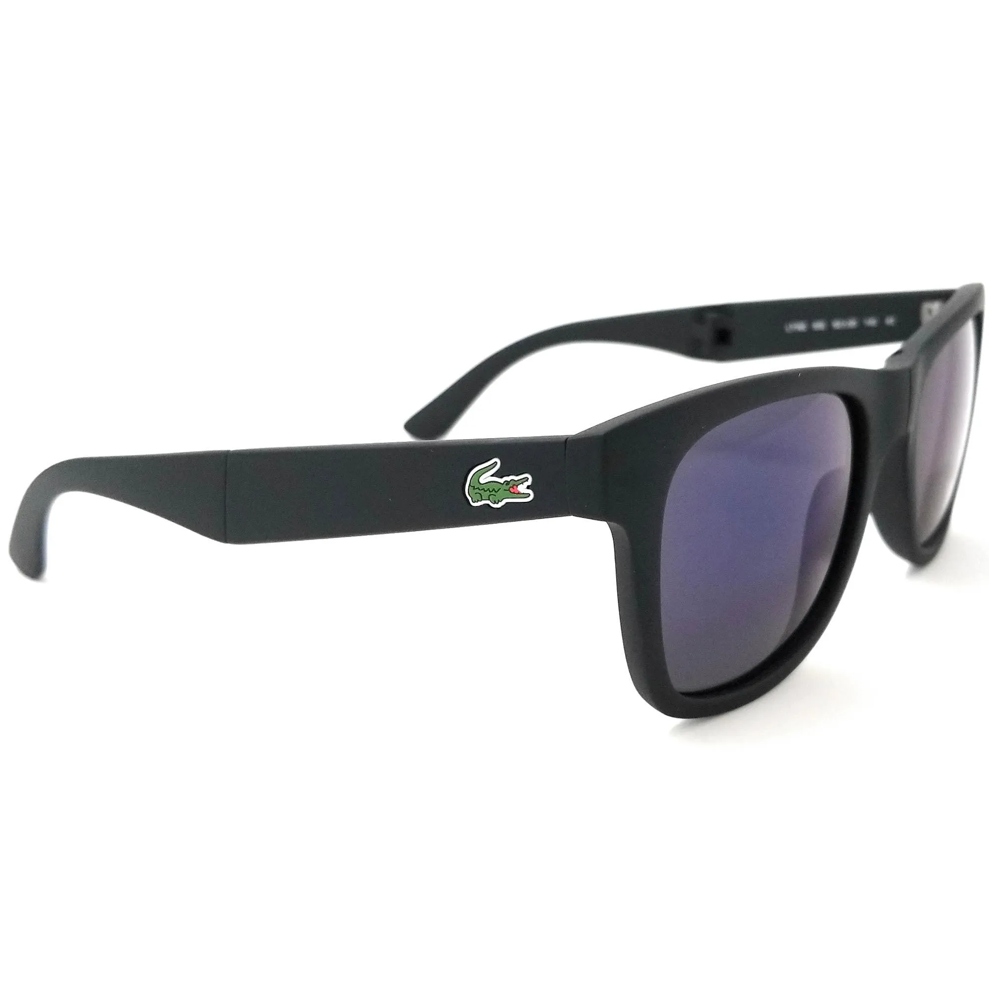 Lacoste Unisex Sunglasses - Polycarbonate Blue Lens Matte Black Frame | L778S (002)