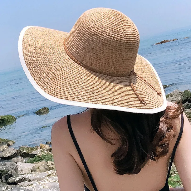 Large Floppy Straw Hat