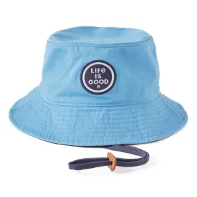 Life is Good LIG Coins Bucket Hat, Cool Blue