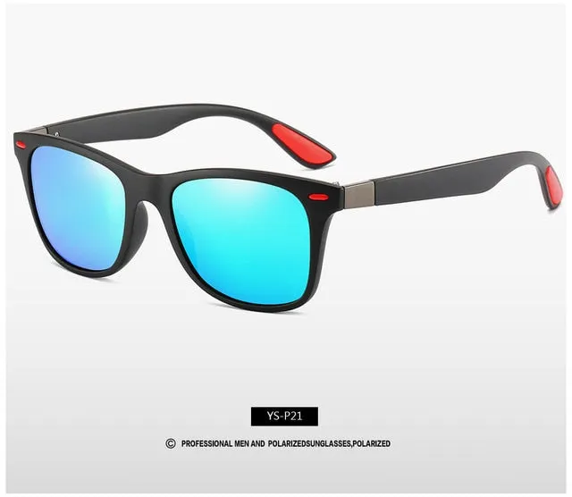 Men Square Frame Sunglasses