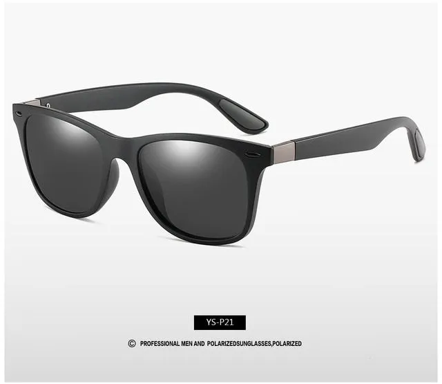 Men Square Frame Sunglasses