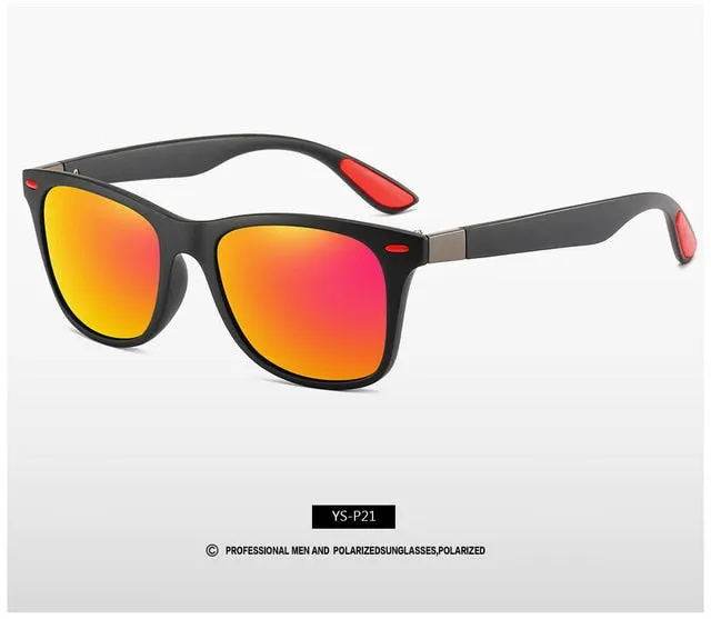 Men Square Frame Sunglasses